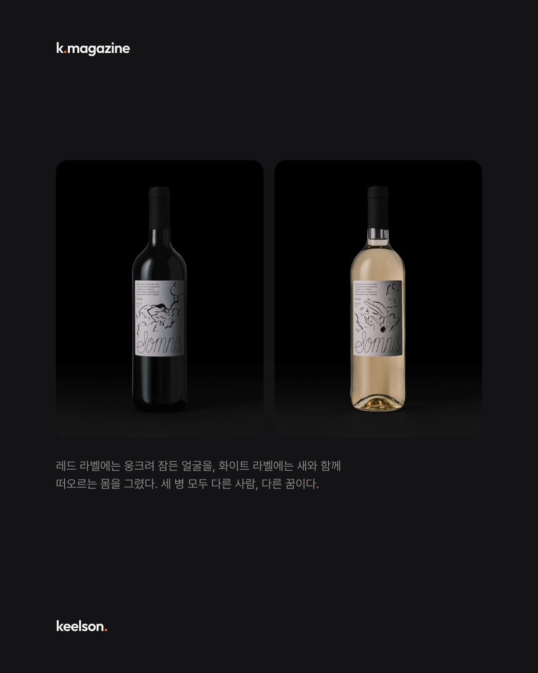 와인 세 병에 누군가의 진짜 꿈을 그려 넣었다 5번째 장