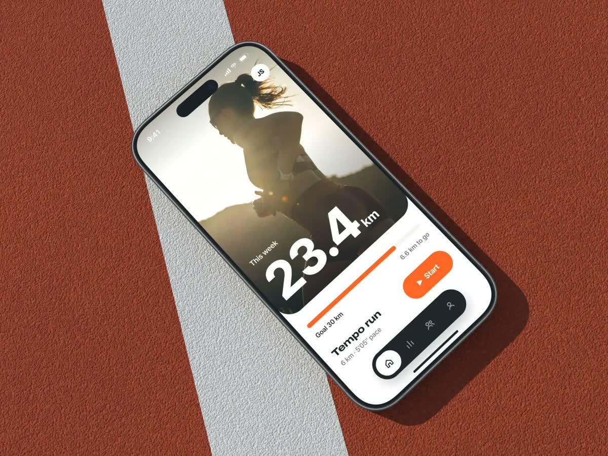 Stride · 러닝 기록 앱 — 웹·앱 · 개발 프로젝트 · 킬슨 스튜디오