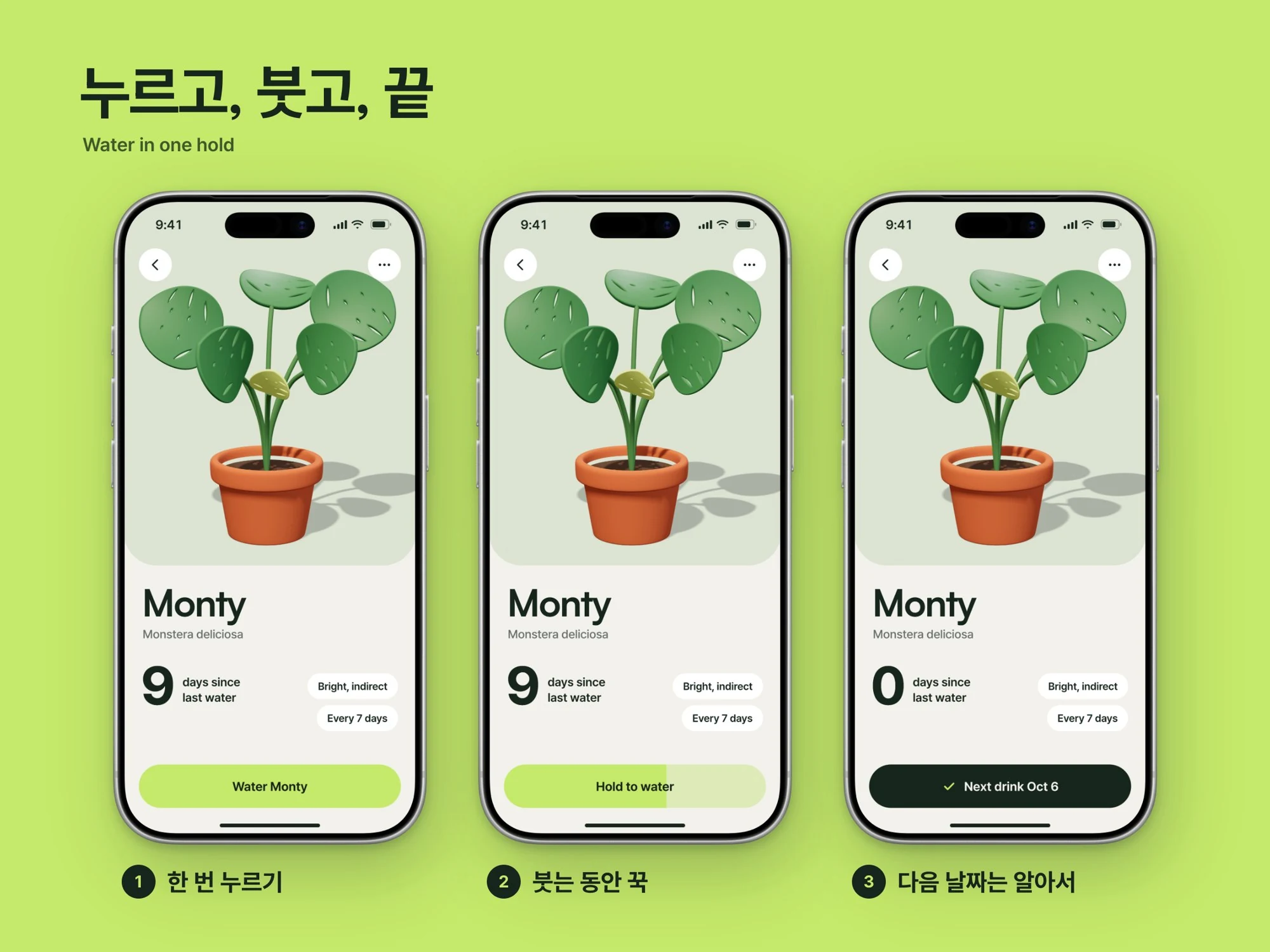 Sprout · 식물 관리 앱 — 웹·앱 · 개발 프로젝트 · 킬슨 스튜디오