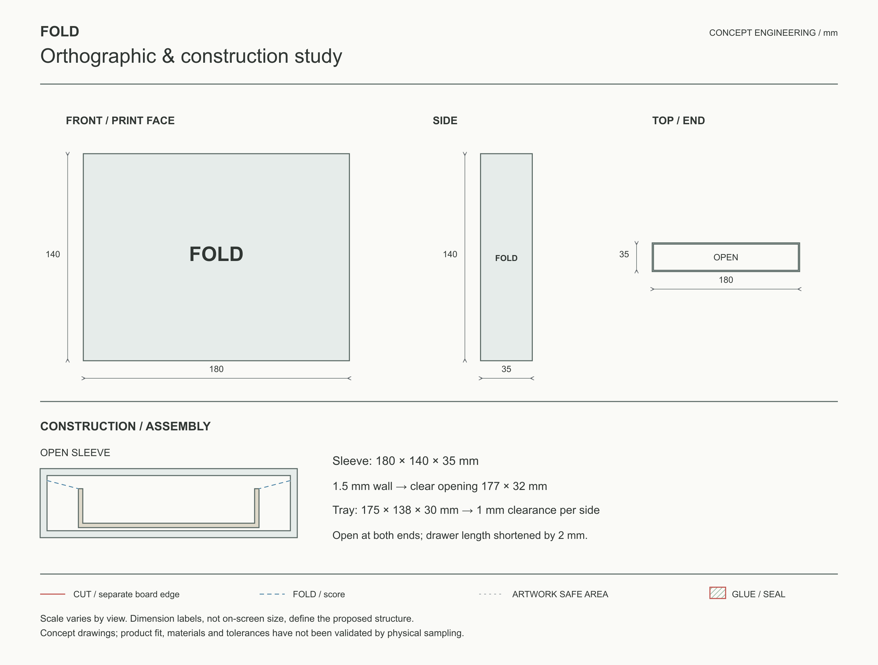 FOLD — 생활용품 · 시트 세제 — 패키지 디자인 프로젝트 · 킬슨 스튜디오