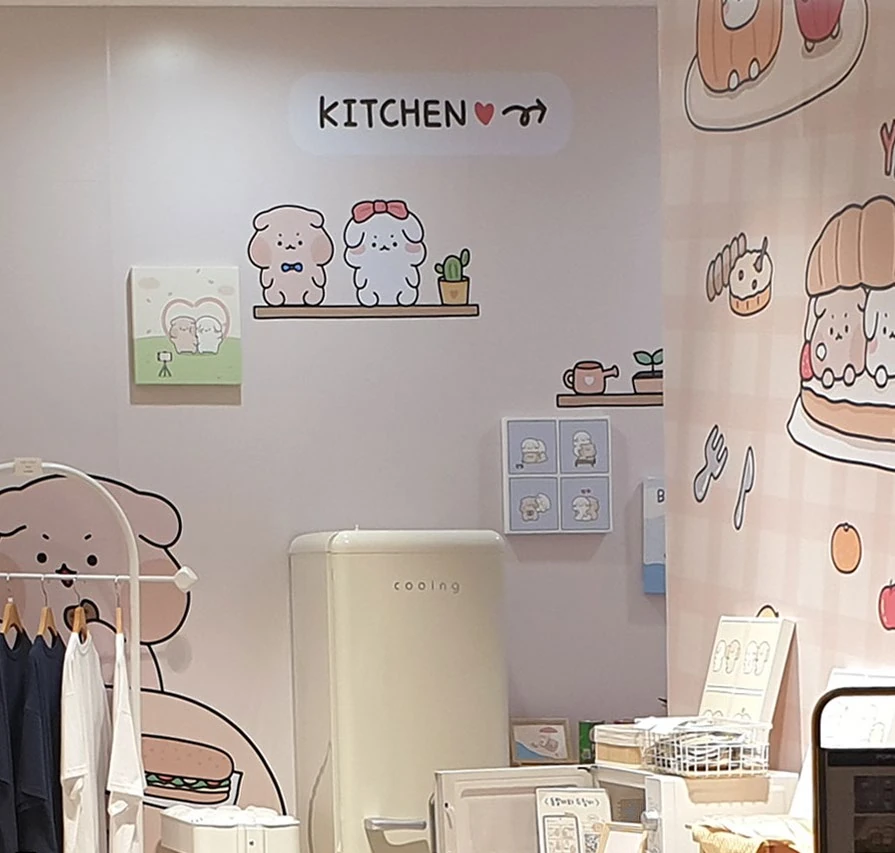 더현대 동팔이와 두칠이 팝업스토어 — 팝업스토어 프로젝트 · 킬슨 스튜디오
