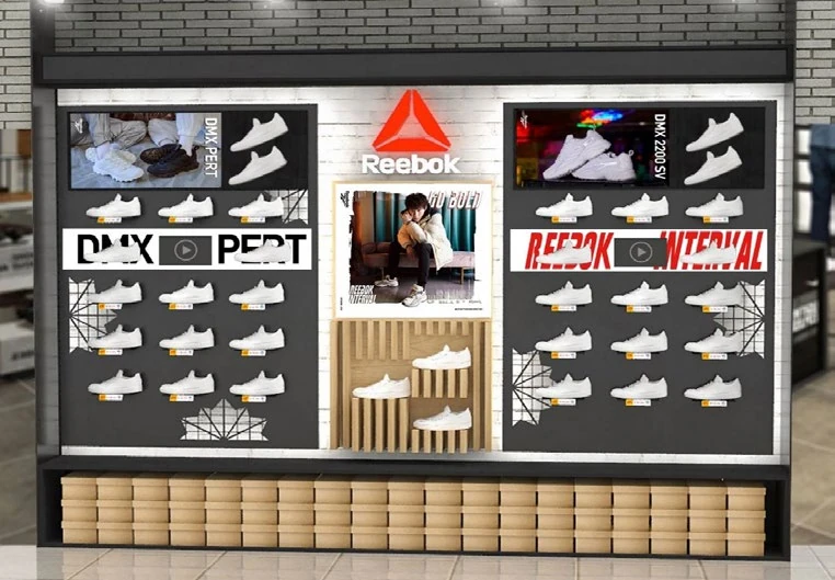 REEBOK INTERVAL 96 프로모션 캠페인 — VMD/인스토어 캠페인 프로젝트 · 킬슨 스튜디오