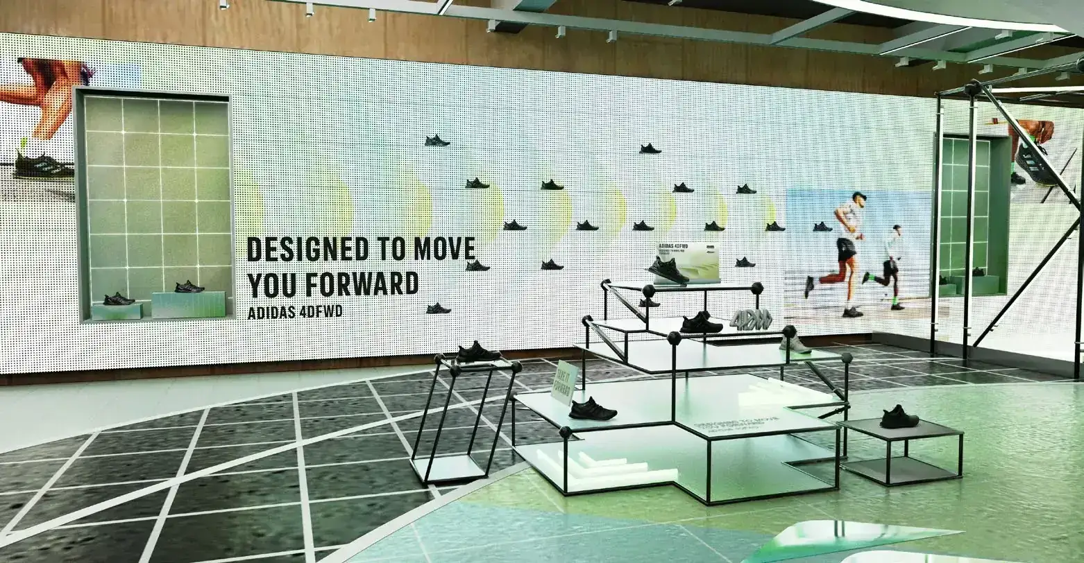 ADIDAS 4DFWD VMD — VMD/인스토어 캠페인 프로젝트 · 킬슨 스튜디오