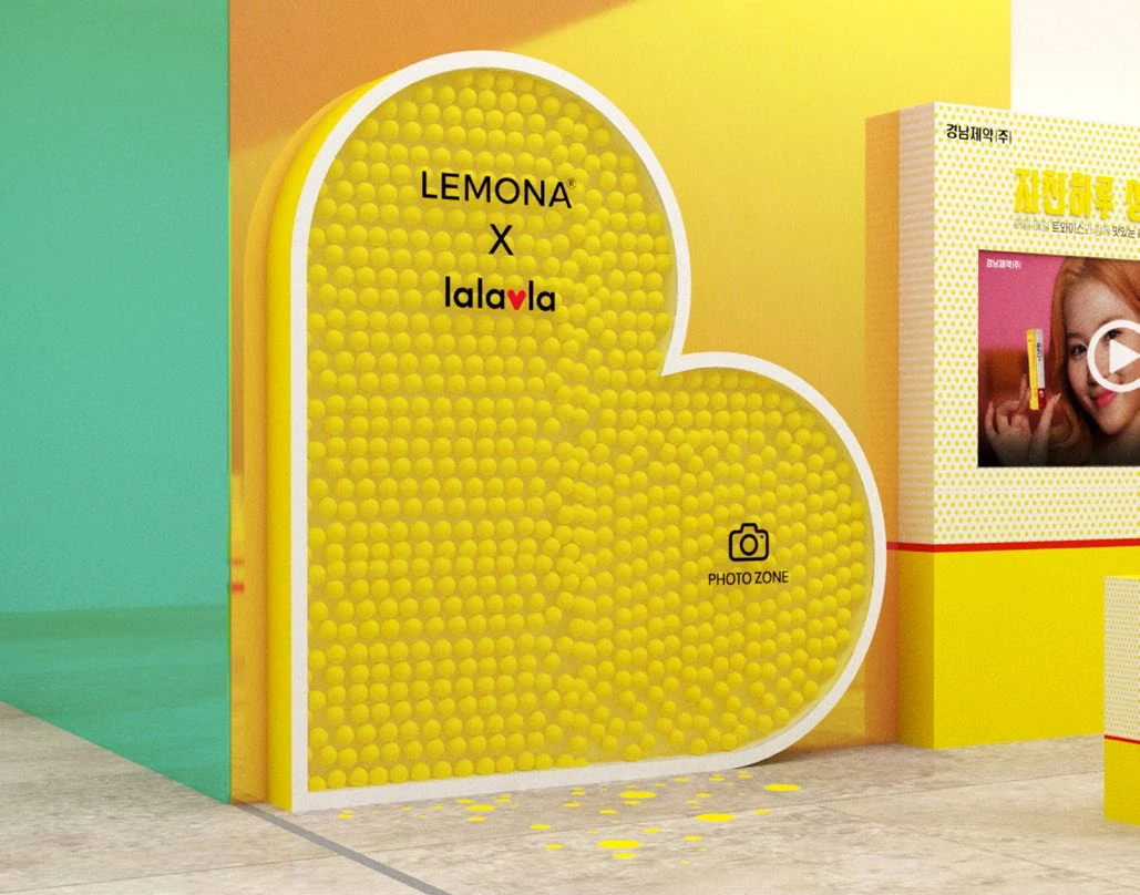 LEMONA X LALAVLA 콜라보레이션 — POSM 프로젝트 · 킬슨 스튜디오