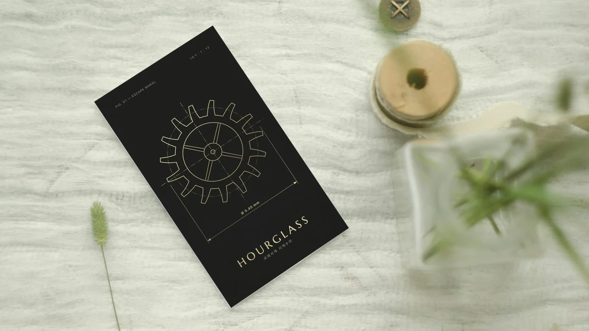 HOURGLASS · 모래시계 시계수리 대표 이미지