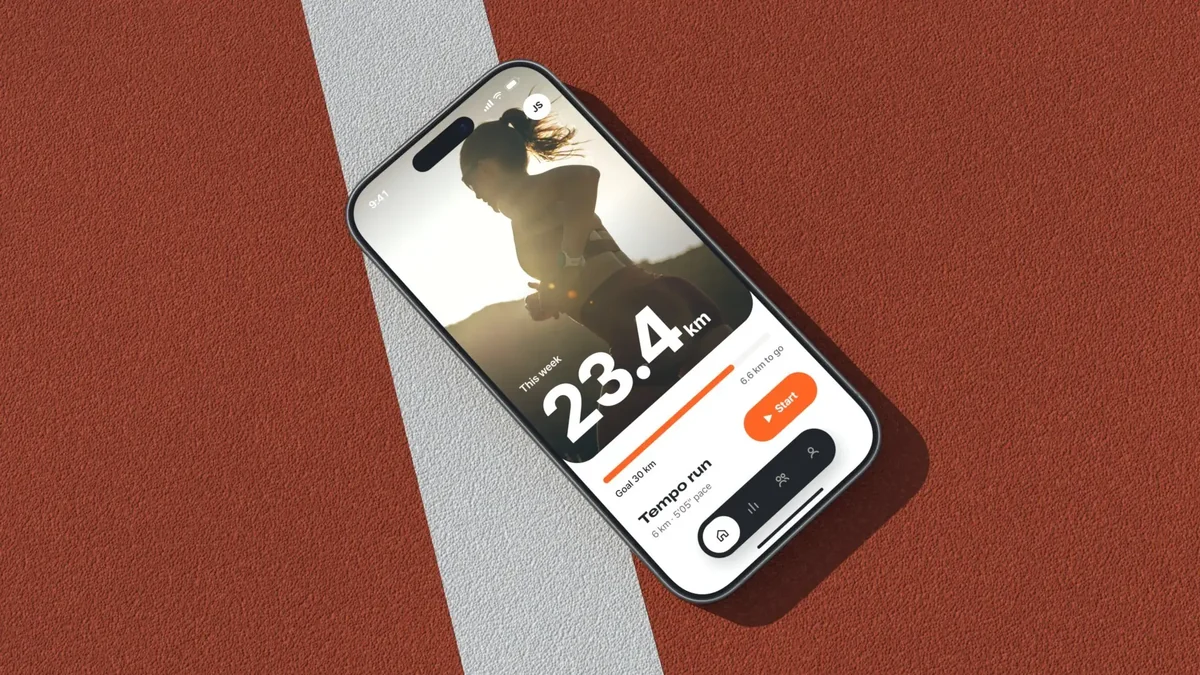 Stride · 러닝 기록 앱 대표 이미지