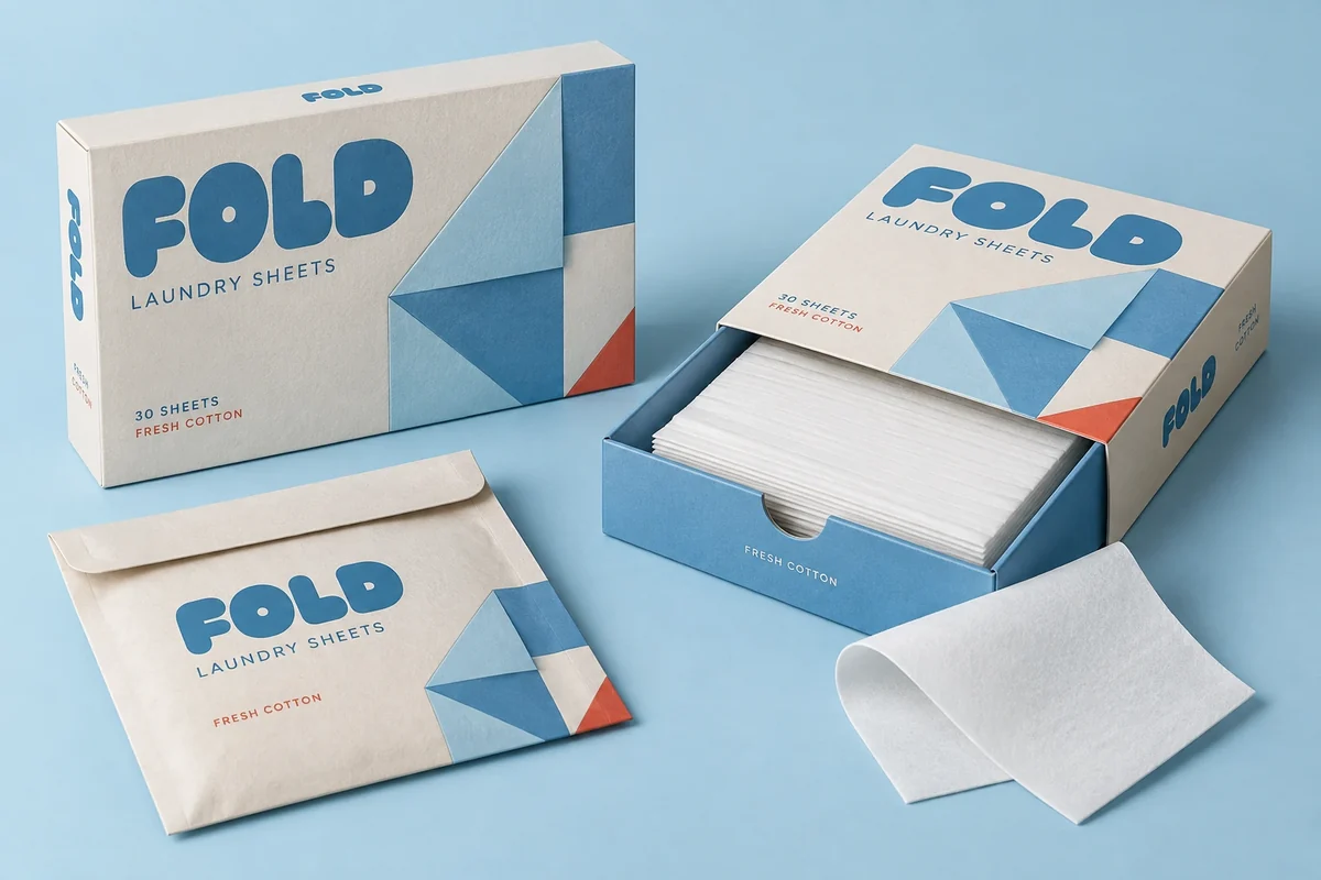 FOLD — 생활용품 · 시트 세제 대표 이미지