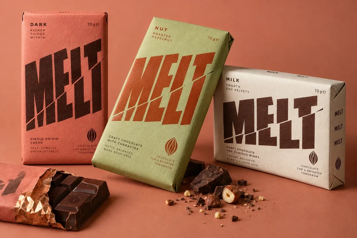 MELT — 식품 · 크래프트 초콜릿 대표 이미지